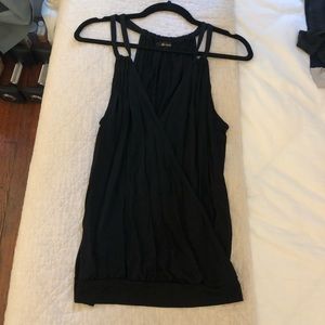 Black Ella Moss tank size M